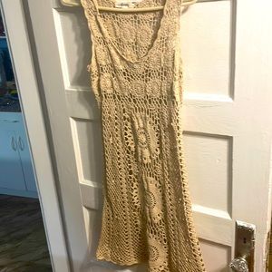 crocheted dress